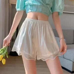 속치마 실키 속바지 쿨링 레이스 LM-0351 (45w29)