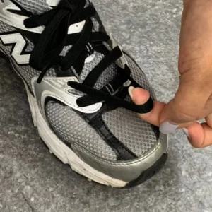 커스텀 고무줄 운동화 신발끈 블랙 100cm 고무신발끈 고무줄신발끈