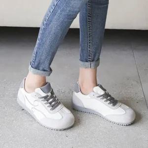 실내화 플랫 방한 끈없는운동화 여자단화 운동 가을