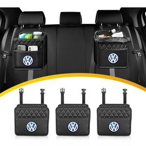 폭스바겐용 카시트 정리함 가방, 접이식 보관 포켓, 보호 액세서리, VW GTI R 골프 폴로 티구안 R라인 파사