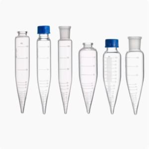 1pc 100ml 유리 졸업 원심 분리기 튜브 실린더 실험실 용품