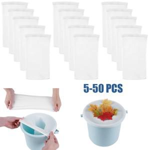 5-50Pcs 풀 스키머 양말 필터 보관 나일론 수영장 바구니 청소