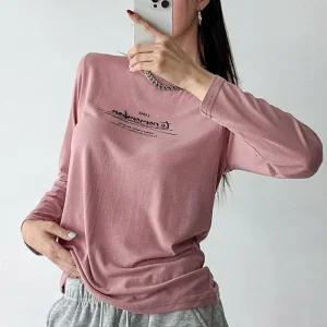 빅사이즈 509 노멀영문롱슬리브티셔츠 DNMV288