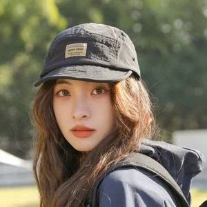 남여공용 통기성 빈티지한 디자인 데일리 와펜 버클캡-WDEE411