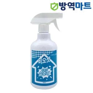 옴진드기 파리 모기 벼룩 좀벌레 먼지다듬이 집먼지진드기 침개미 셀프방역 살충제 샷 500ml