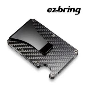 ez-bring 이지브링 항공소재 메탈카드지갑 머니클립 카본형-W190CE0