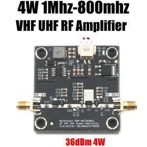 1-800Mhz  고주파 4W 무선 주파수 출력 증폭기  변조 송신기 433MHZ 무전기 단파 868M 915Mhz LORA 헬륨 광