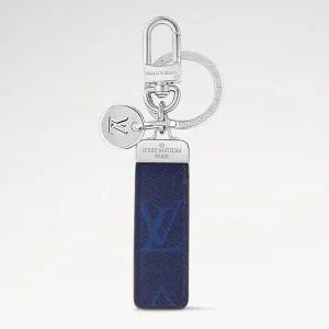 [LOUIS VUITTON]루이비통 (국내백화점 풀세트) 네오 LV 클럽 백 참 & 키 홀더 블루 M01525