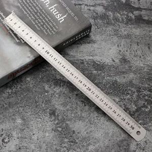 [브이와이][VCMPZ99H]양면 눈금 스틸자 재단 제도용 자 30cm