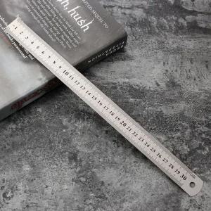 [VCMPZ99H]양면 눈금 스틸자 재단 제도용 자 30cm