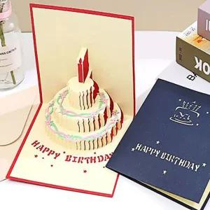생일 축하 입체카드 선물 엽서카드 카드 축하편지