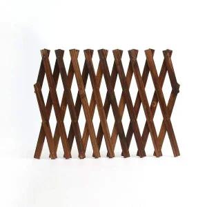 이시아르 정원 나무 자바라 울타리 원목 44x22cm 정원꾸미기 나무담장