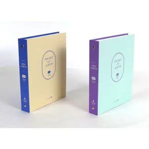 [셀러에이드]미니 포켓 앨범 4X6 2단 X2개 (색상랜덤) 사진 포토