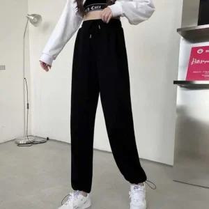 긴바지 운동복바지 하의 여자트레이닝복 조거 루즈핏