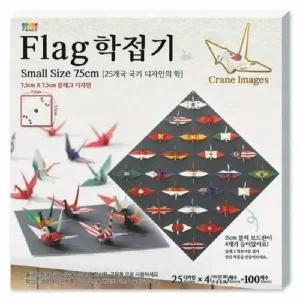 플래그학접기 (7.5cm/25디자인 100매/칼라팬시) 부품 소모품 자재 파츠