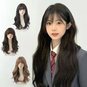 [하프클럽/]긴웨이브 세리스 매쉬 여성 통가발 AD-250736