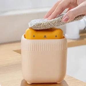 귀여운 주방 세제 디스펜서 원터치 1P 물비누 공방 (WFK3O1A)