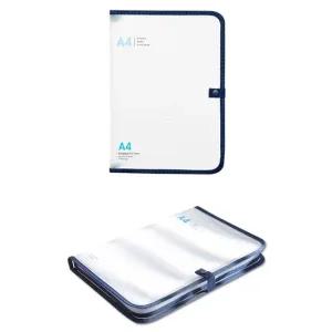 스냅단추 화일 파일 케이스 서류철 33.7x23.7cm 1P BU