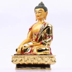 석가부처님 조각상 불교 좌불상 장식 피규어 14cm 인테리어 소품 (WFK0G6X)