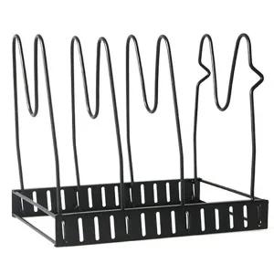 주방 수납 정리대 후라이팬 정리 바스켓 5단 수납용품 (WFK0FYI)