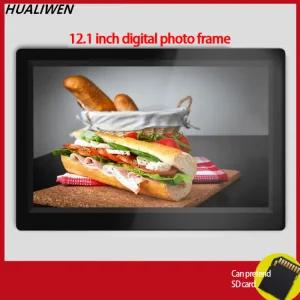포토 사 HD 인치 LED 전자 프레임LCD 앨범12 디지털 초박형 액자