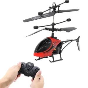 게임과 전 야외 비행 무선 가벼운 Quadcopter RC 항공 유도 2CH 제어 드론 실내 미니 리콥터 기 원격