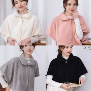 간절기 사무실 작업장 어깨 넥카라 방한 케이프 망토 (WFK3SEV)