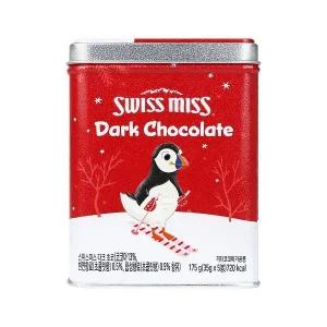스위스미스 다크초콜릿 핫초코 크리스마스 틴케이스 175g