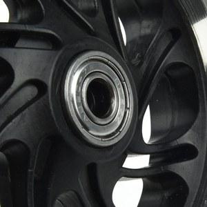 마이크로킥보드led 120mm 직경 LED 깜박이는 바퀴 스쿠터 미니용 후방 조명 블루 핑크 그린 블랙으로 제공