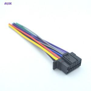 자동차 소니호환 CDPlayer 16Pin 배선 하네스 어댑터 케이블 커넥터 소니호환 라디오 헤드 유닛 스테레오 2