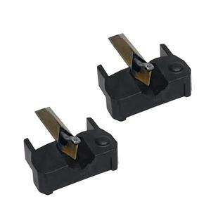 B03B-Shure M75 M75-6S 듀얼 N75 TYPE2 투명 다이아몬드 스타일러스 바늘용 현실적인 라디오 샤크