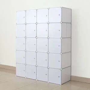 홈심플 화이트 선반 옷장 옷수납장(140x175cm)