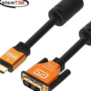 HDMI모니터케이블 골드메탈 to DVI HDMI변환케이블 3M