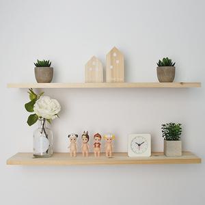 인테리어 DIY 원목선반 150X600 벽선반 설치 2세트