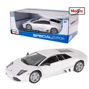 마이스토 1:18 람보르기니 무르시엘라고 LP640 화이트 키덜트 미니카