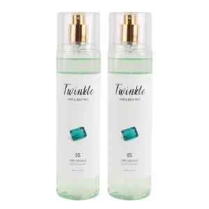 (1+1)푸드어홀릭 트윙클 라임 에메랄드 바디미스트 250ml