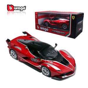 브라고 1:24  페라리 Fxx K 레드 레이싱버전 다이캐스트 미니카 자동차모형