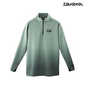 [에프원낚시]다이와 낚시복 브레스매직 하프지퍼 셔츠DE-33009 GRY