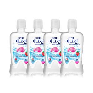 동아제약 어린이 가그린 딸기 380ml x 4개 /구강청결제 충치예방