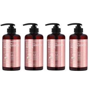 (4개) 약산성 시카 여신 레시피 트리트먼트 헤어팩 500g/린스/대용량