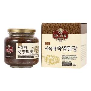 [인산가 본사 직영] 서목태 죽염된장 900g