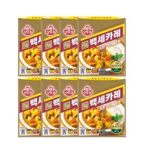 오뚜기 백세카레 3분 약간매운맛 200g 8개