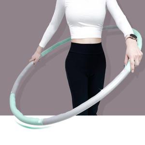 훌라후프 조립식 홈트레이닝 뱃살지압 다이어트 무소음 실내운동 100cm