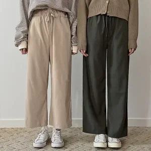 핫핑 [롱&기본]나의베스트FW3 밴딩와이드팬츠