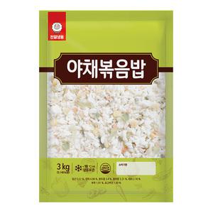 천일식품 야채 볶음밥 3kg 대용량 식자재 간편조리