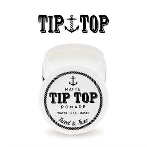 TIPTOP 바버샵 정통 팁탑 수성 포마드 매트 120g 남자 헤어스타일링