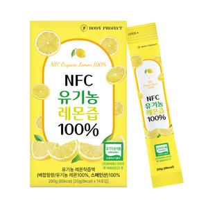바디프로젝트 NFC 유기농 레몬즙 100% 14포 x 3박스 (총 42포)