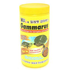 테온셀 원주한강수족관/밀레펫 감마루스 110g/1000ml/거북이사료/청거북먹이/고기밥