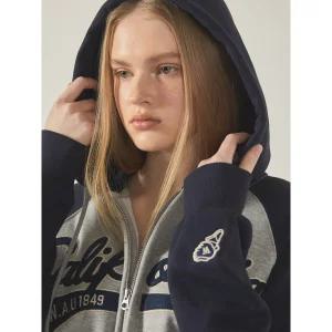 후아유 Signature Patch Hood Zip-up(Colorblock)WHMZF1131U
