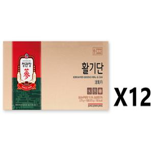 본사정품 정관장 활기단 10환 12박스